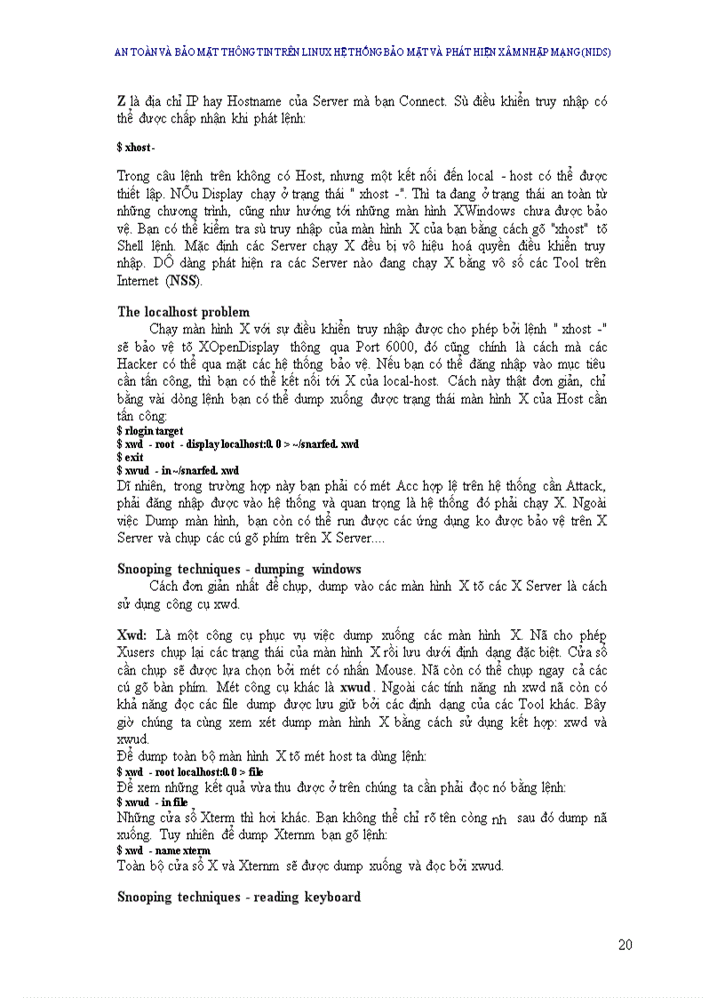 image for page An toàn và bảo mật thông tin trên linux Hệ thống bảo mật và phát hiện xâm nhập mạng (Nids)