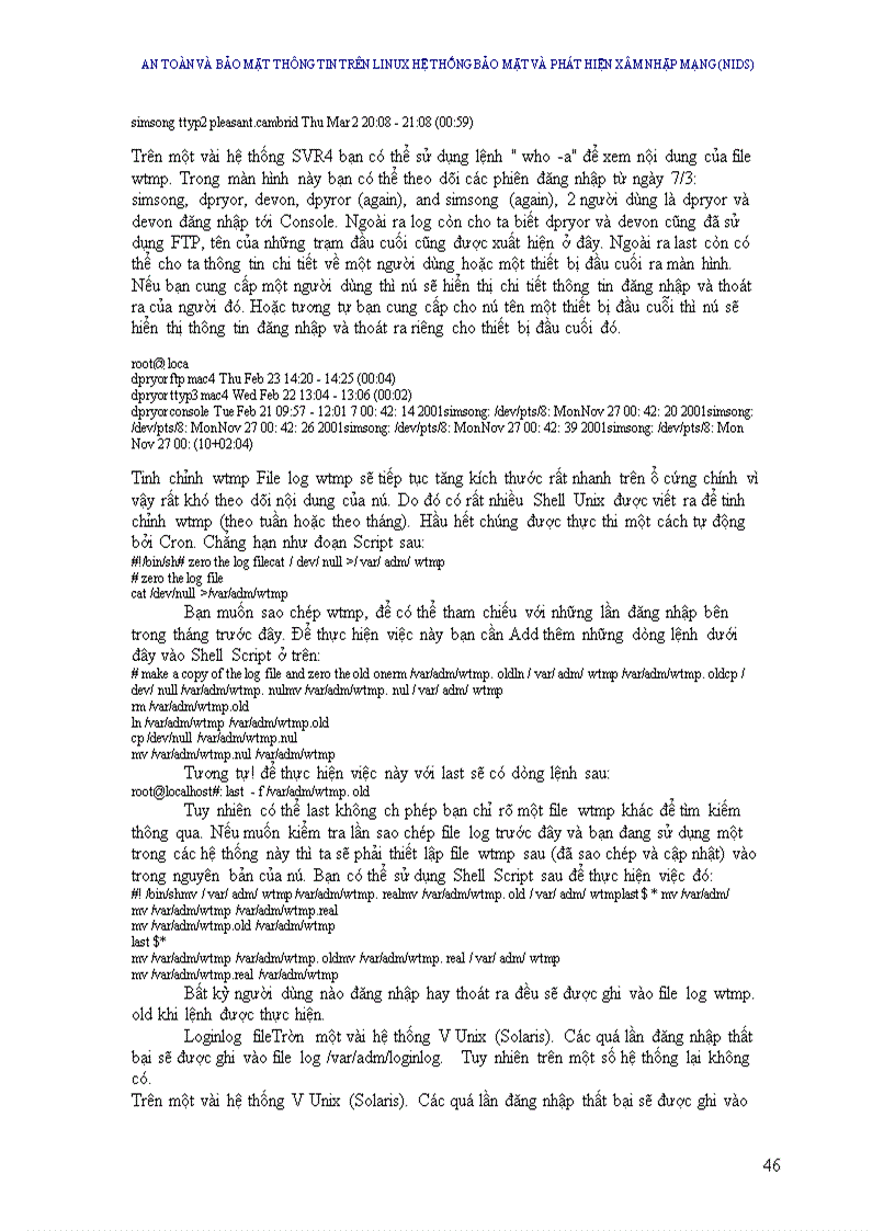 image for page An toàn và bảo mật thông tin trên linux Hệ thống bảo mật và phát hiện xâm nhập mạng (Nids)