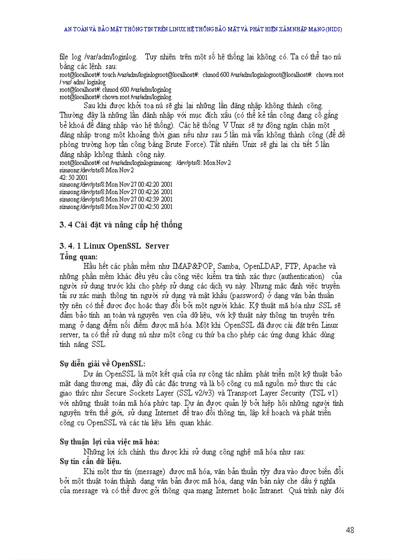 image for page An toàn và bảo mật thông tin trên linux Hệ thống bảo mật và phát hiện xâm nhập mạng (Nids)