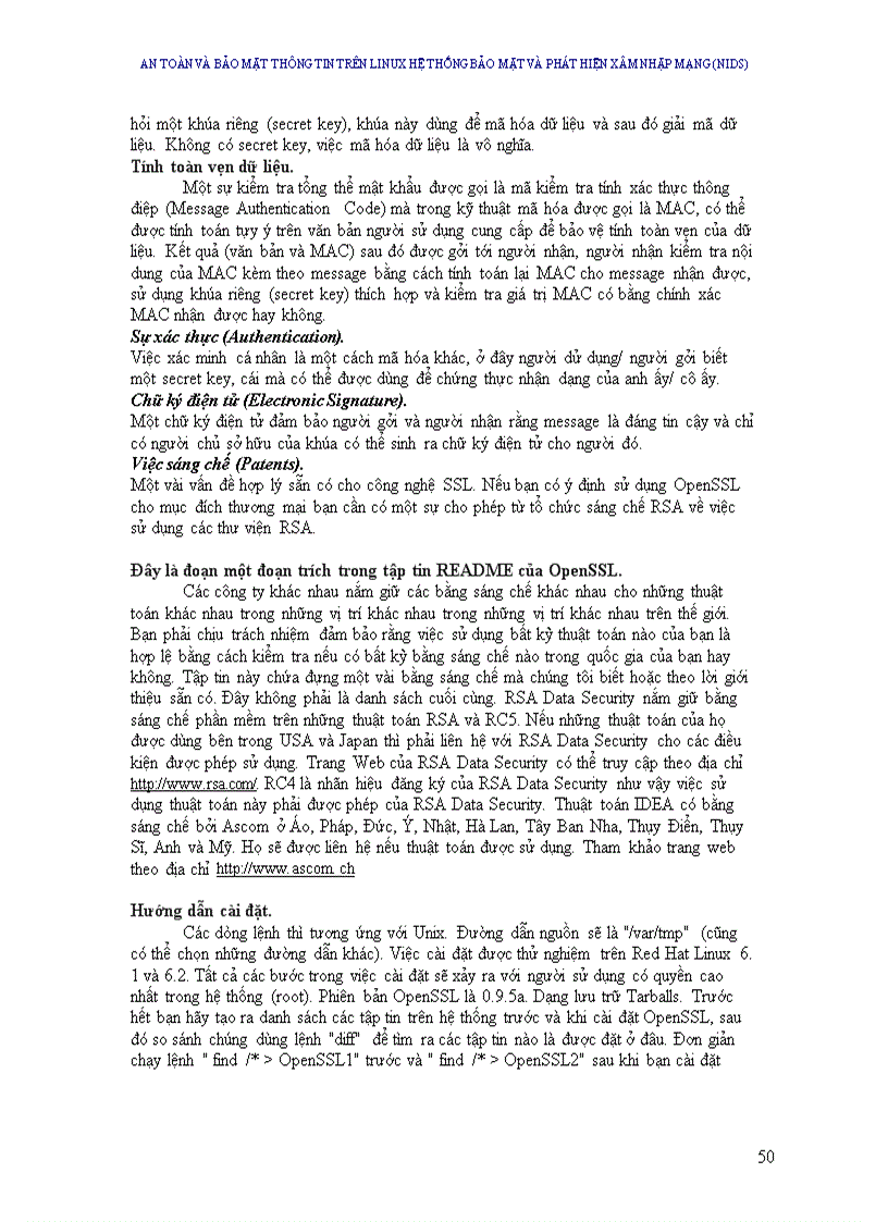 image for page An toàn và bảo mật thông tin trên linux Hệ thống bảo mật và phát hiện xâm nhập mạng (Nids)