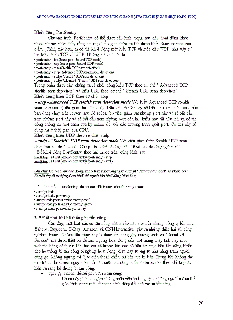 image for page An toàn và bảo mật thông tin trên linux Hệ thống bảo mật và phát hiện xâm nhập mạng (Nids)