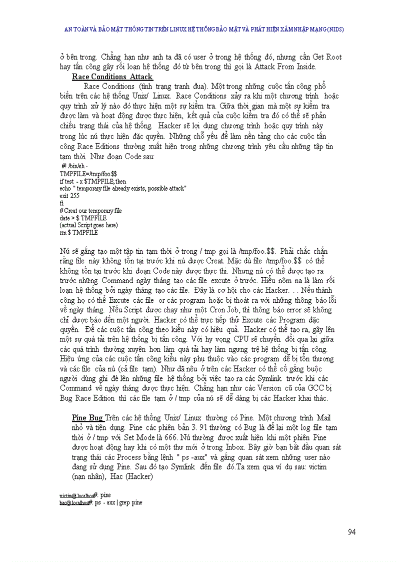 image for page An toàn và bảo mật thông tin trên linux Hệ thống bảo mật và phát hiện xâm nhập mạng (Nids)