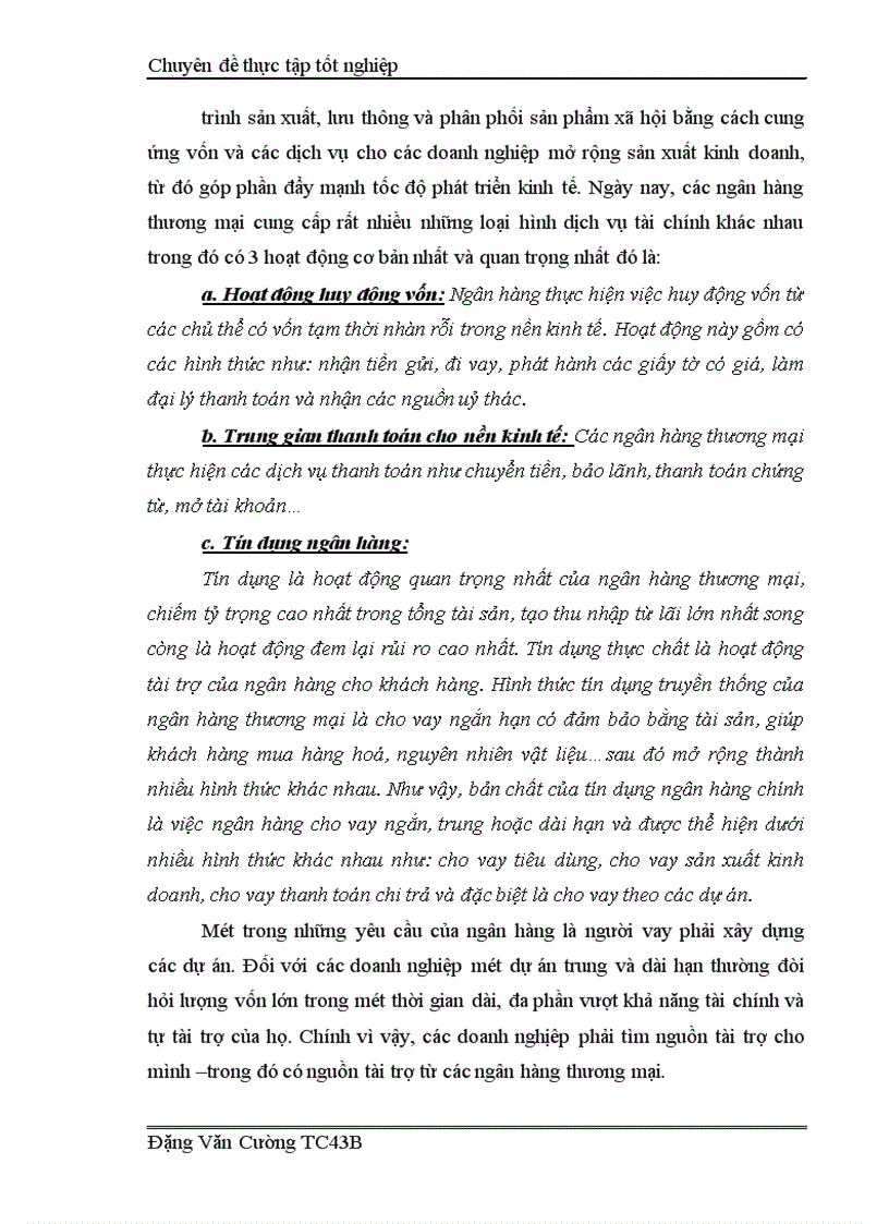 image for page Giải pháp nâng cao hiệu quả công tác thẩm định dự án đầu tư tại Ngân hàng nông nghiệp và phát triển nông thôn Cầu Giấy