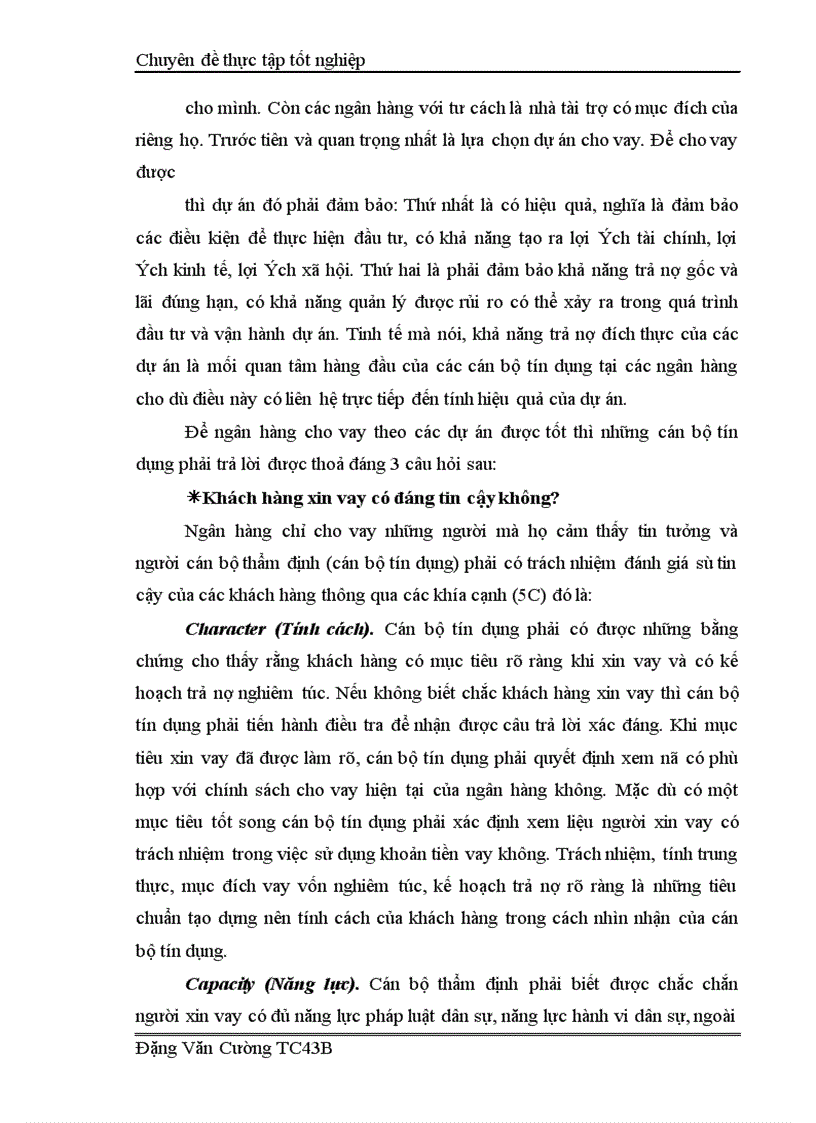 image for page Giải pháp nâng cao hiệu quả công tác thẩm định dự án đầu tư tại Ngân hàng nông nghiệp và phát triển nông thôn Cầu Giấy