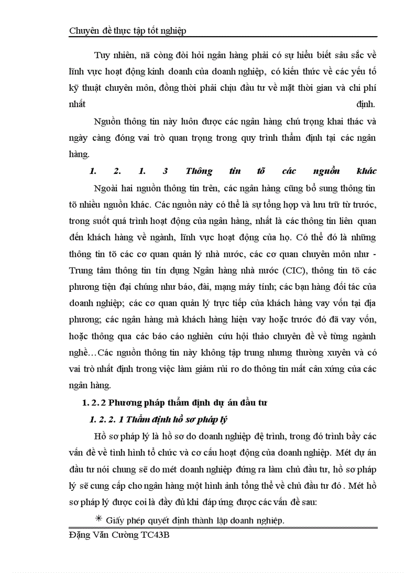 image for page Giải pháp nâng cao hiệu quả công tác thẩm định dự án đầu tư tại Ngân hàng nông nghiệp và phát triển nông thôn Cầu Giấy