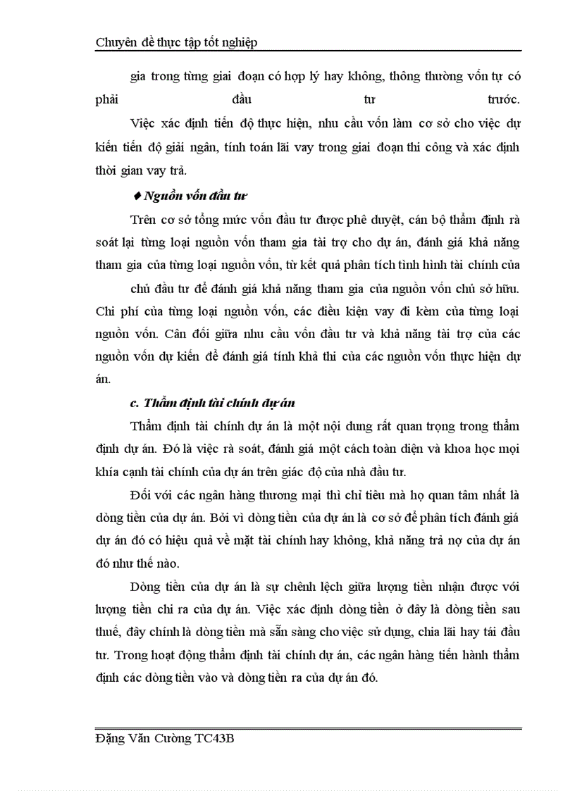 image for page Giải pháp nâng cao hiệu quả công tác thẩm định dự án đầu tư tại Ngân hàng nông nghiệp và phát triển nông thôn Cầu Giấy
