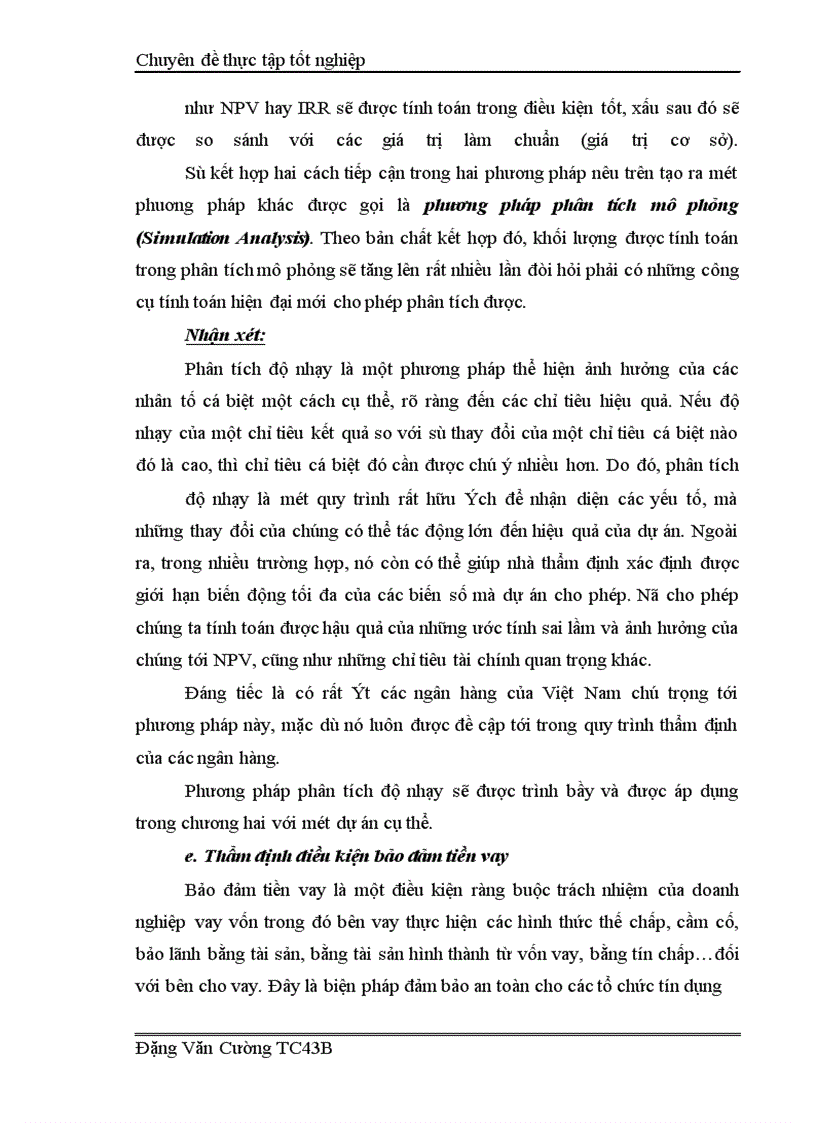 image for page Giải pháp nâng cao hiệu quả công tác thẩm định dự án đầu tư tại Ngân hàng nông nghiệp và phát triển nông thôn Cầu Giấy