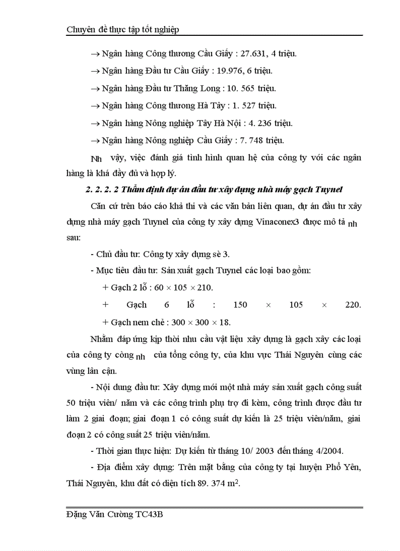 image for page Giải pháp nâng cao hiệu quả công tác thẩm định dự án đầu tư tại Ngân hàng nông nghiệp và phát triển nông thôn Cầu Giấy
