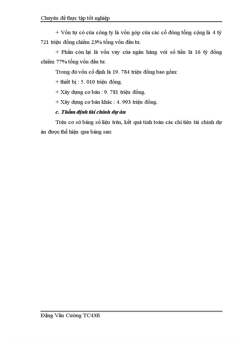 image for page Giải pháp nâng cao hiệu quả công tác thẩm định dự án đầu tư tại Ngân hàng nông nghiệp và phát triển nông thôn Cầu Giấy