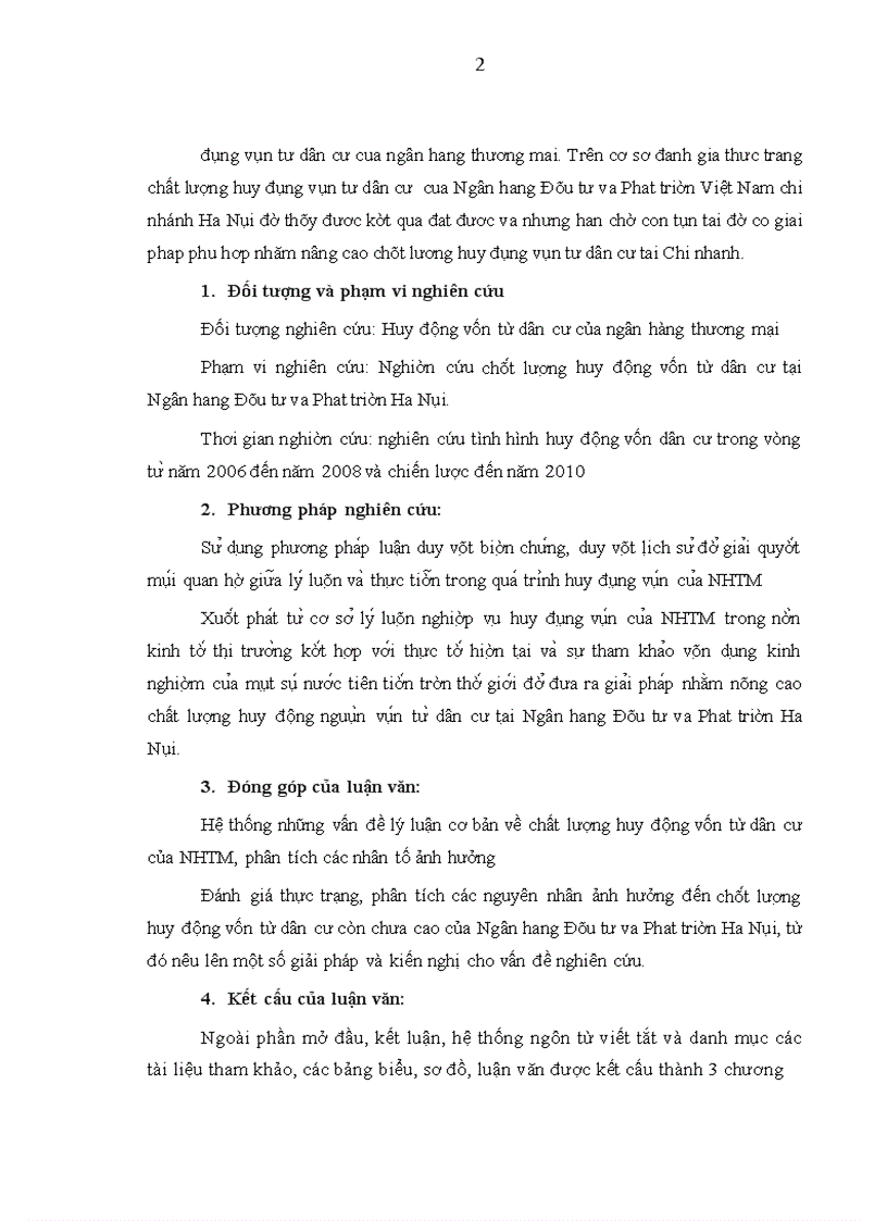 image for page Thực trạng chất lượng huy động vốn từ dân cư tại Ngân Ha