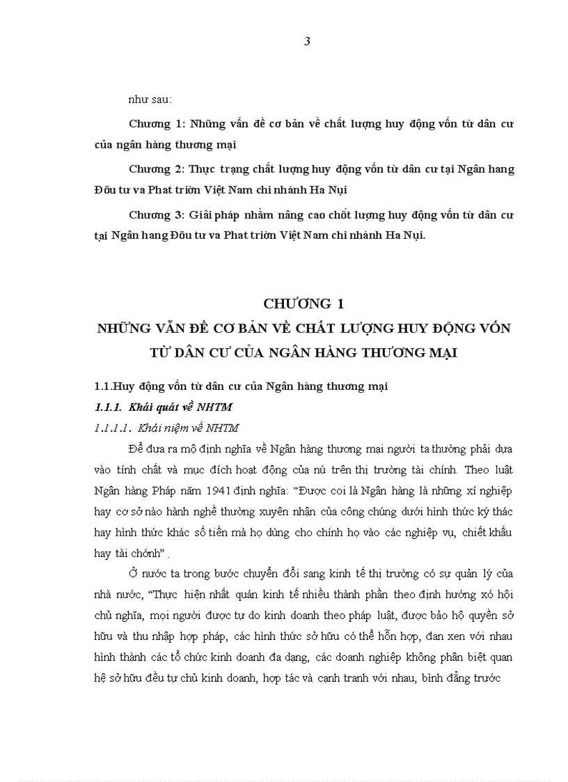 image for page Thực trạng chất lượng huy động vốn từ dân cư tại Ngân Ha