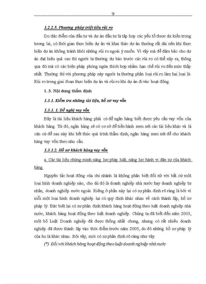 image for page Thực trạng và giải pháp nâng cao chất lượng công tác thẩm định dự án đầu tư tại Ngân hàng Đầu tư và Phát triển chi nhánh Đông Đô