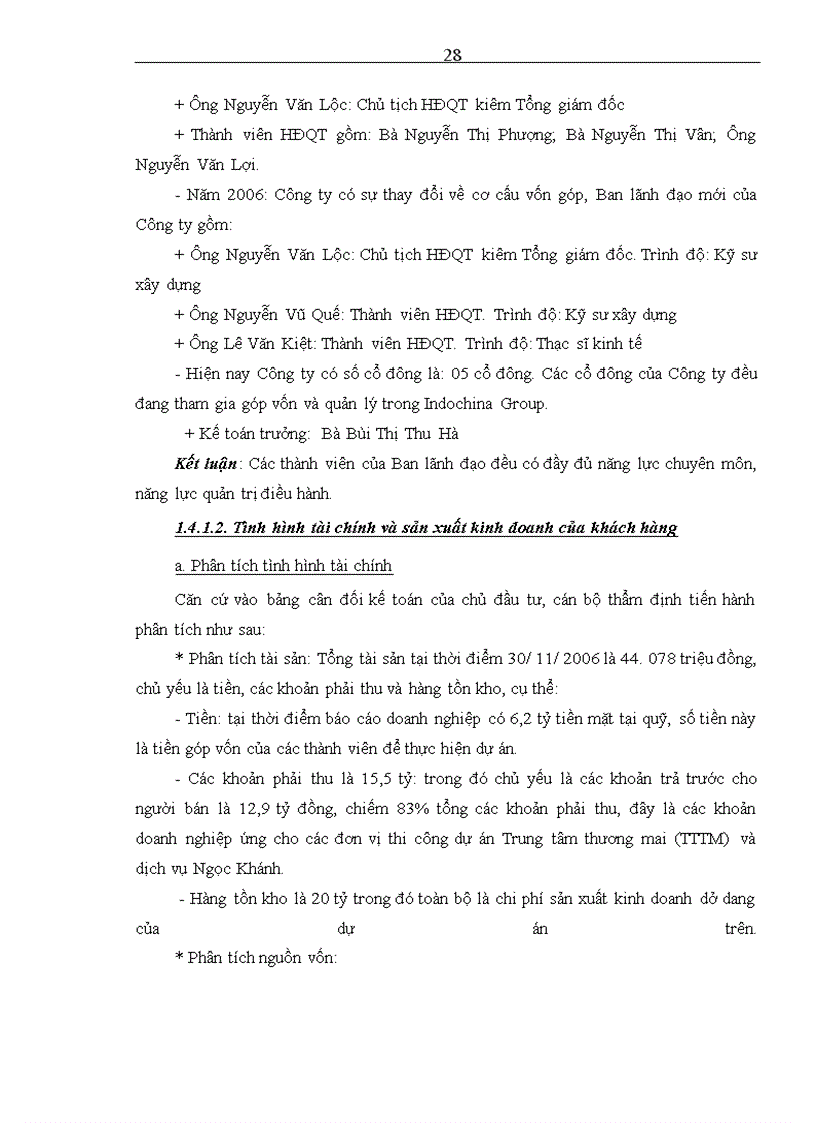 image for page Thực trạng và giải pháp nâng cao chất lượng công tác thẩm định dự án đầu tư tại Ngân hàng Đầu tư và Phát triển chi nhánh Đông Đô
