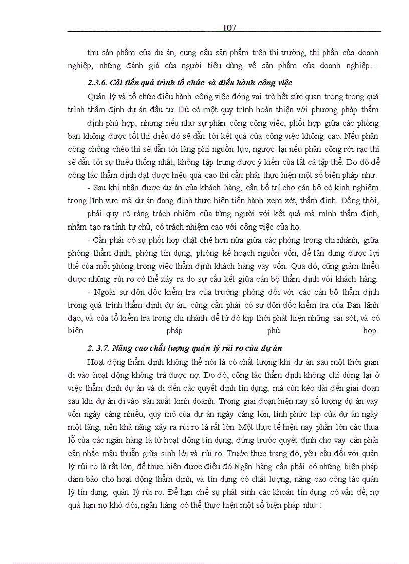 image for page Thực trạng và giải pháp nâng cao chất lượng công tác thẩm định dự án đầu tư tại Ngân hàng Đầu tư và Phát triển chi nhánh Đông Đô