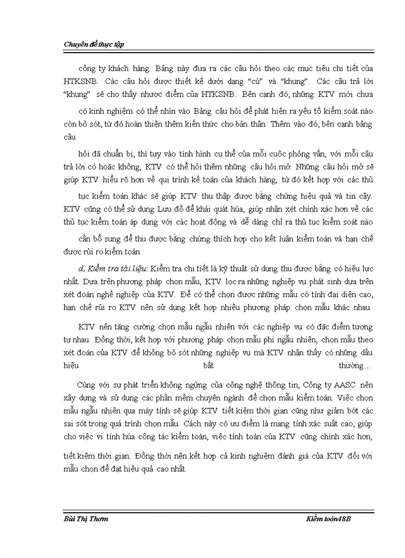 image for page Hoàn thiện qui trình Vận dụng các kỹ thuật thu thập bằng chứng kiểm toán trong kiểm toán báo cáo tài chính do Công ty trách nhiệm hữu hạn Tư vấn Tài chính Kế toán và Kiểm toán AASC thực hiện