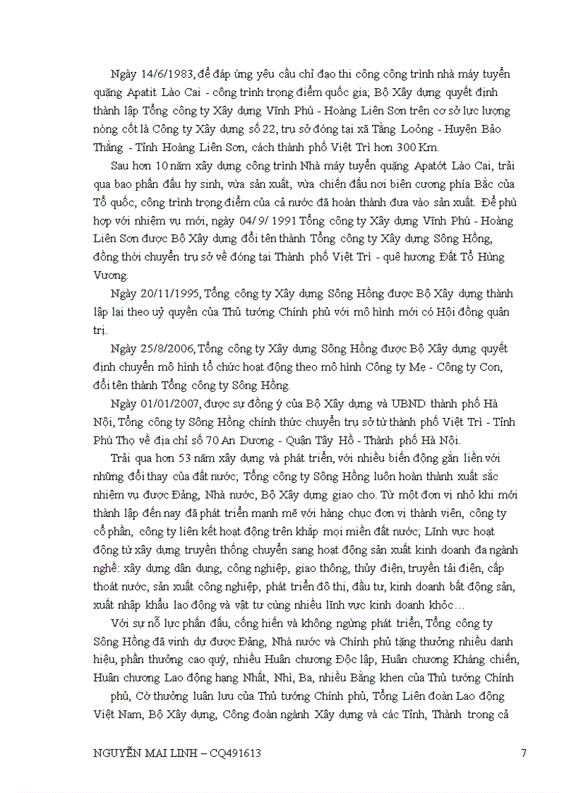 image for page Một số giải pháp nâng cao khả năng cạnh tranh trong công tác đấu thầu xây lắp của tổng công ty xây dựng sông hồng