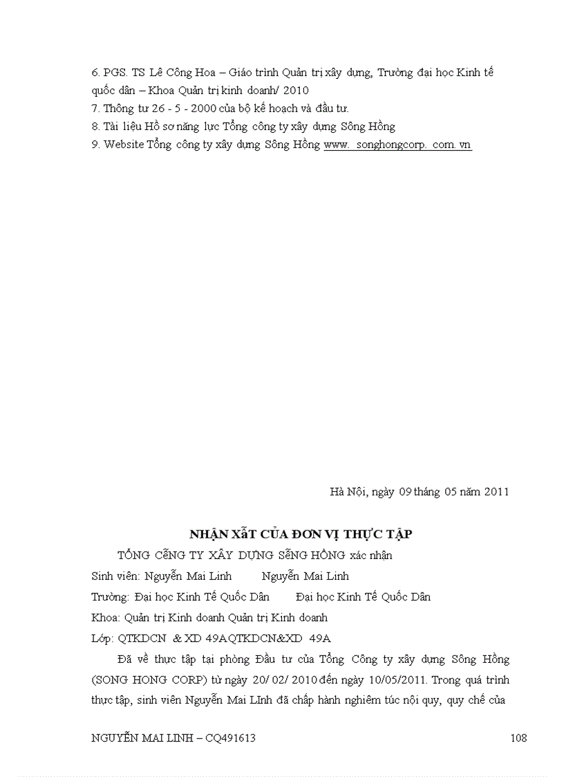 image for page Một số giải pháp nâng cao khả năng cạnh tranh trong công tác đấu thầu xây lắp của tổng công ty xây dựng sông hồng