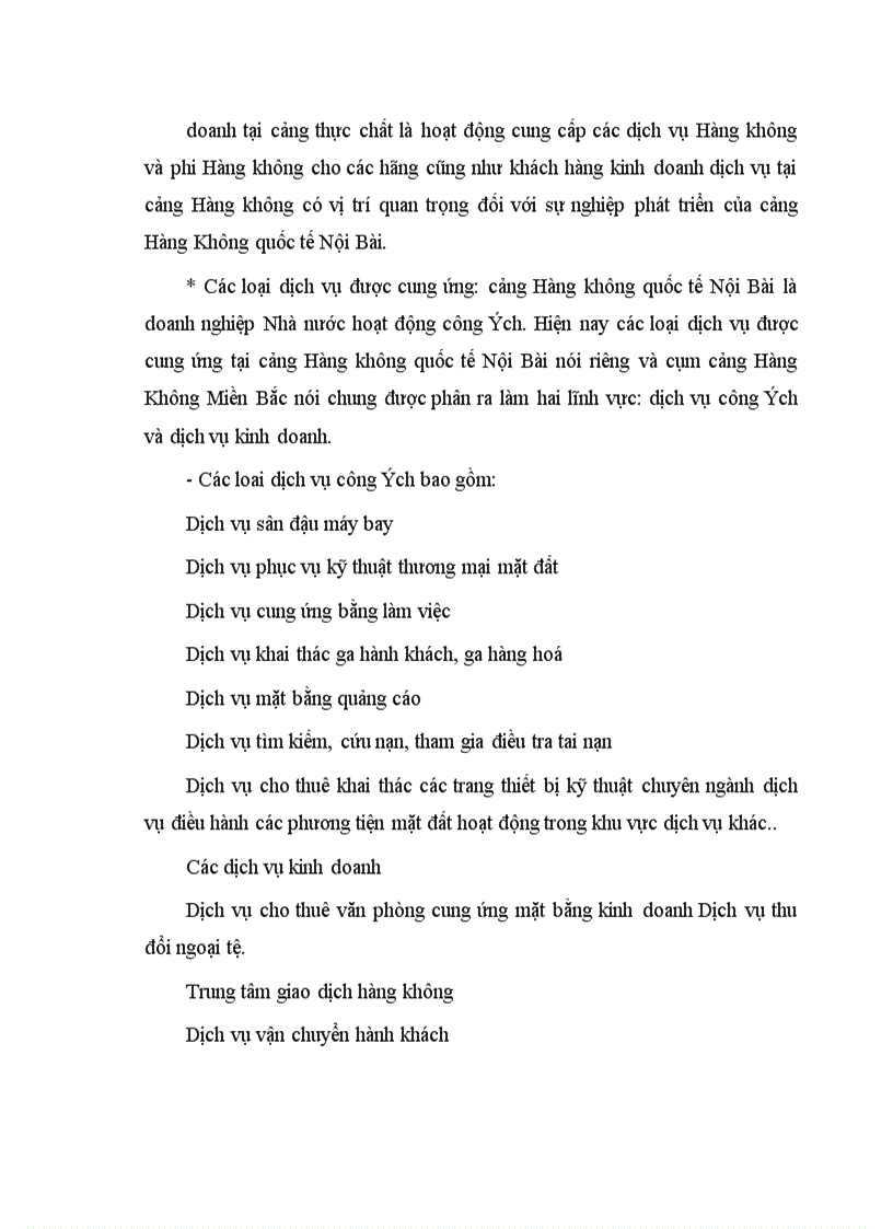 image for page Phân tích tình hình tài chính và một số biện pháp nâng cao hiệu quả kinh doanh tại cảng Hàng không Quốc tế Nội Bài