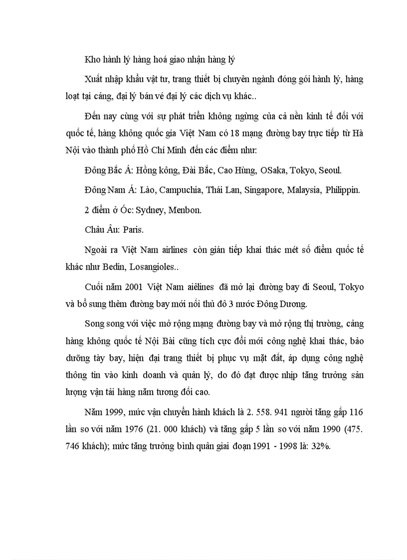 image for page Phân tích tình hình tài chính và một số biện pháp nâng cao hiệu quả kinh doanh tại cảng Hàng không Quốc tế Nội Bài