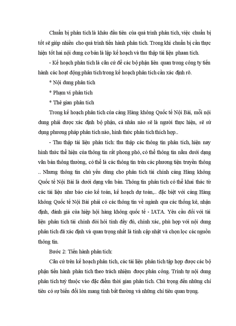 image for page Phân tích tình hình tài chính và một số biện pháp nâng cao hiệu quả kinh doanh tại cảng Hàng không Quốc tế Nội Bài