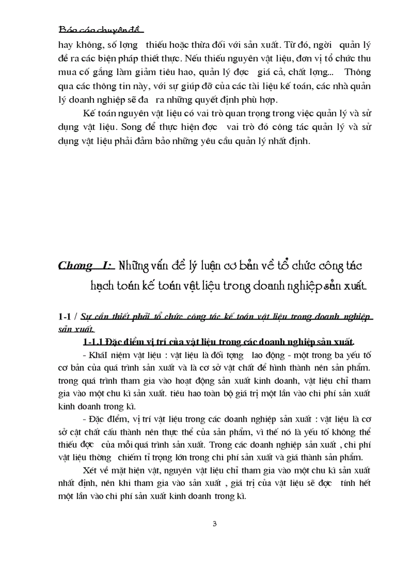 image for page Tổ chức công tác kế toán vật liệu.