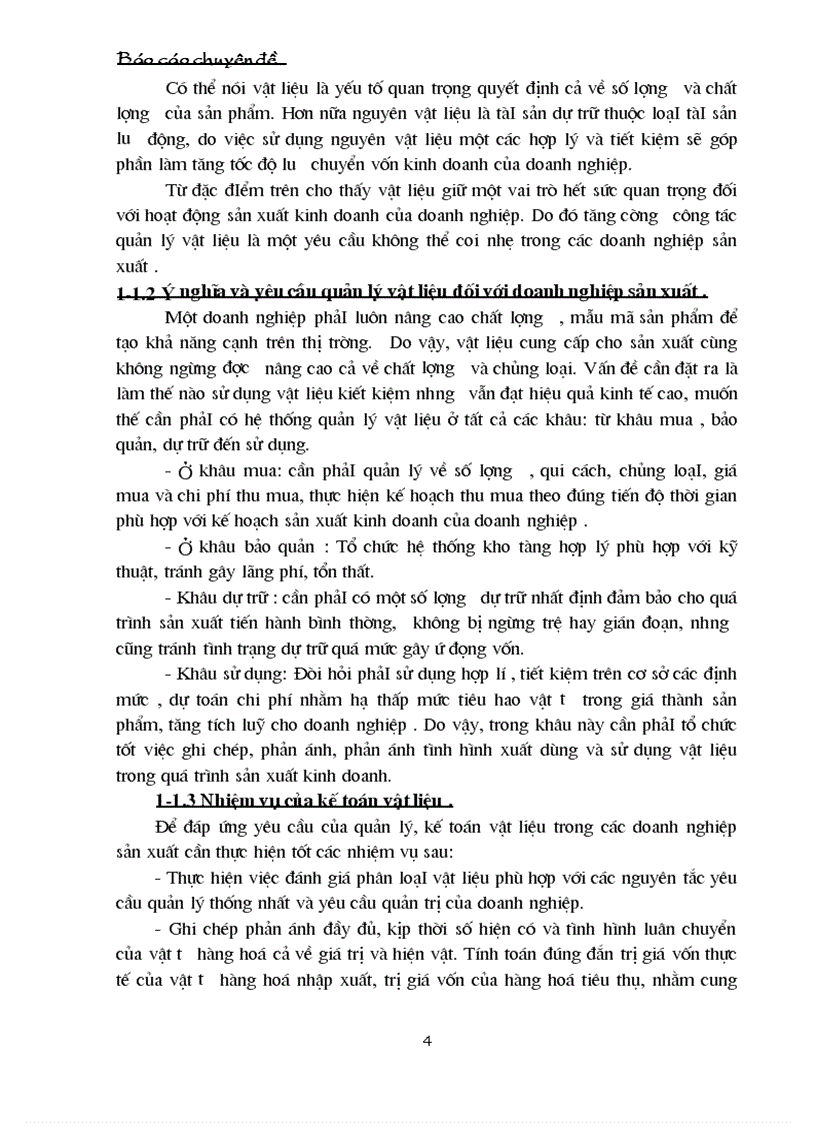 image for page Tổ chức công tác kế toán vật liệu.