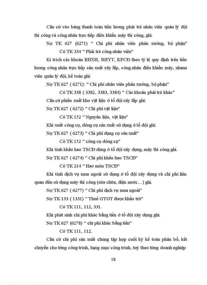 image for page Hoạch toán kế toán công ty xây lắp