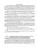 Hạch toán chi phí sản xuất và tính giá thành sản phẩm