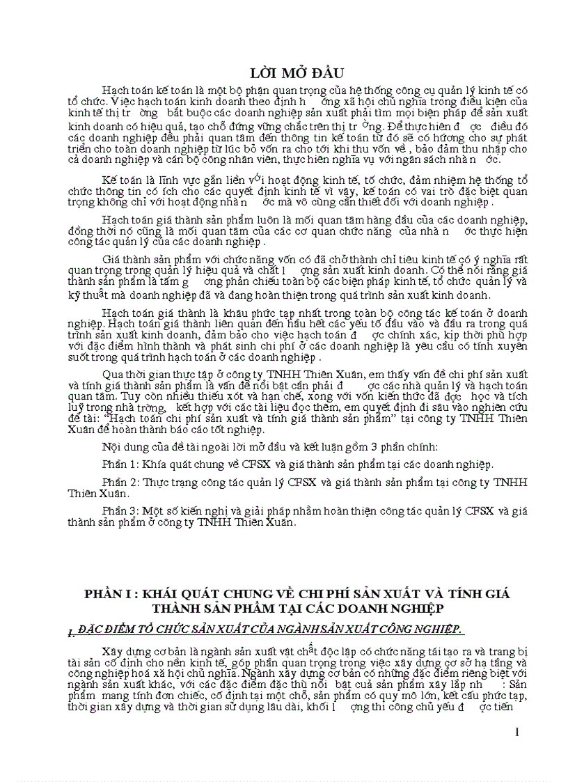 image for page Hạch toán chi phí sản xuất và tính giá thành sản phẩm