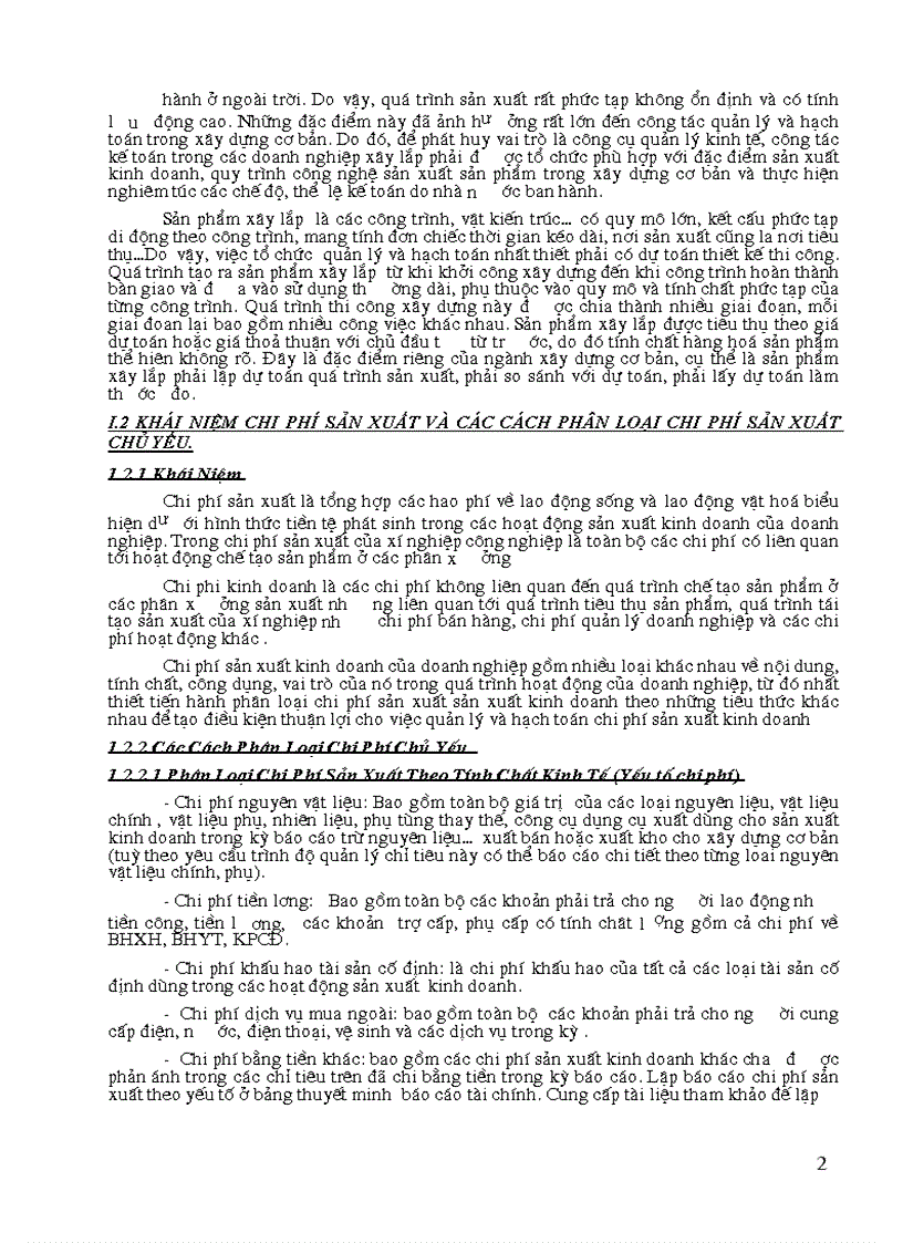 image for page Hạch toán chi phí sản xuất và tính giá thành sản phẩm