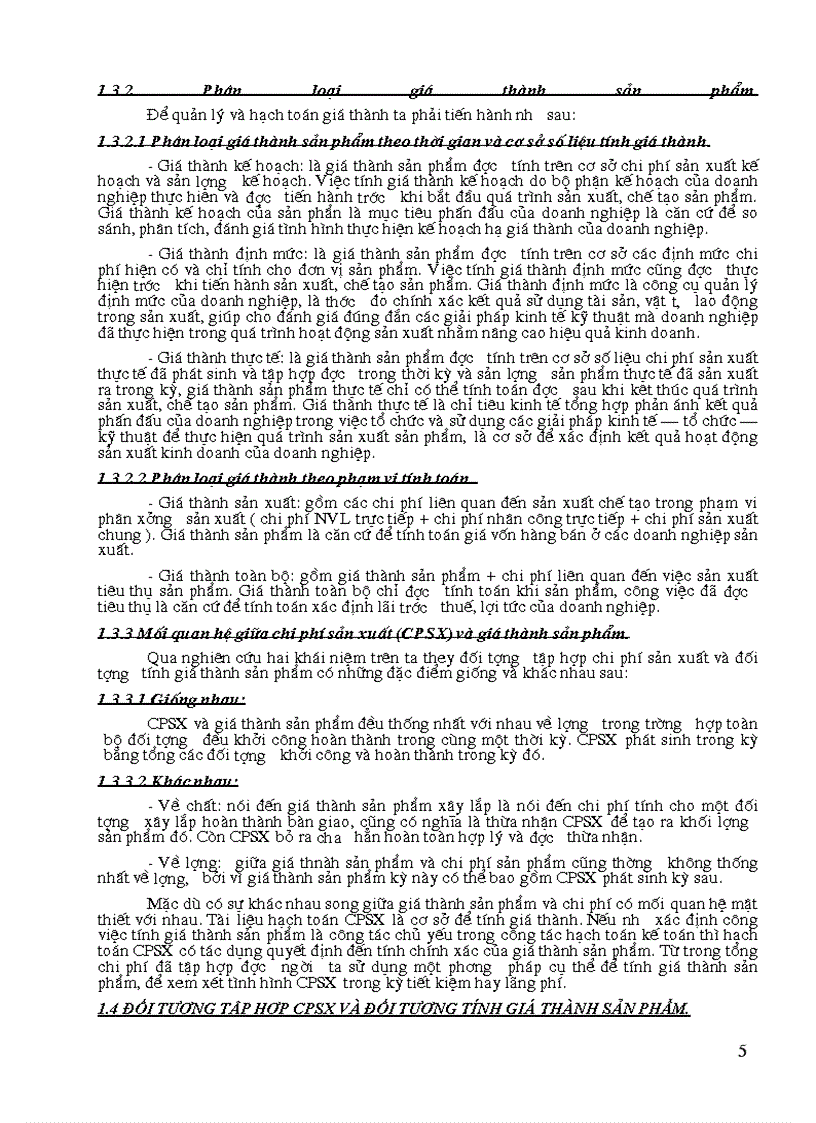 image for page Hạch toán chi phí sản xuất và tính giá thành sản phẩm