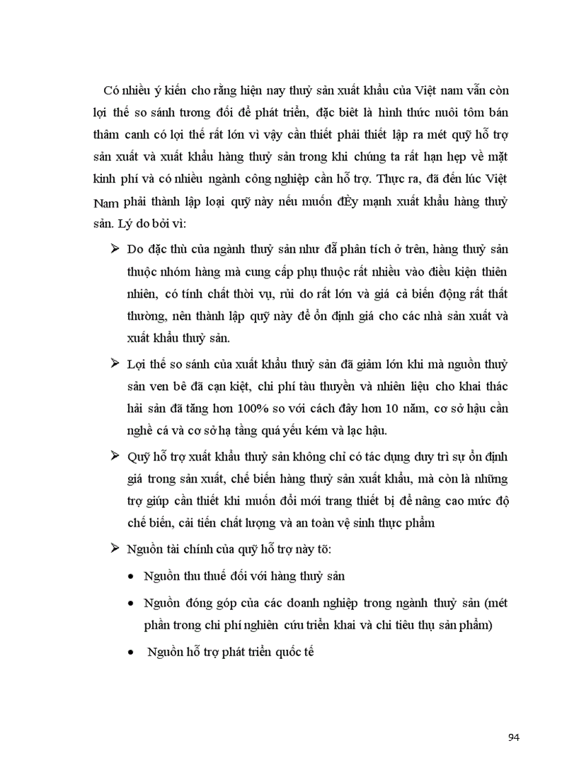 image for page Thực trạng và giải pháp nâng cao hiệu quả hoạt động của ngành xuất khẩu thuỷ sản Việt Nam
