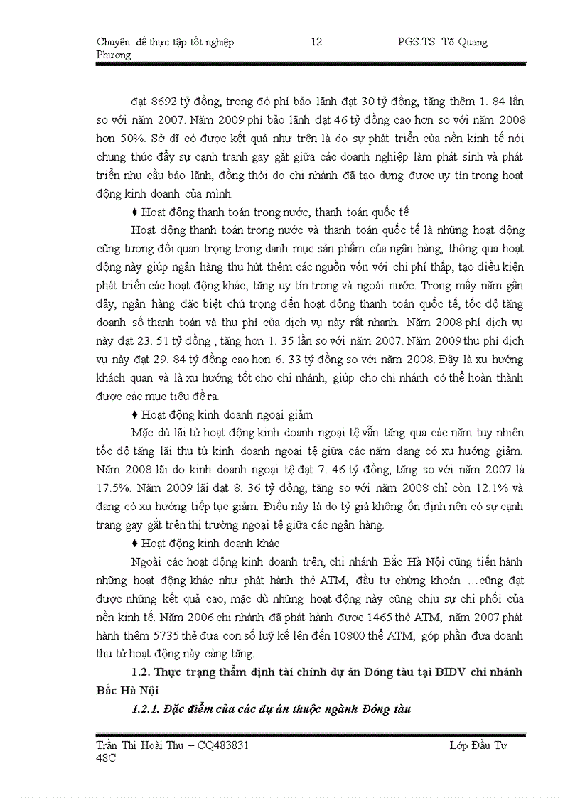 image for page Hoàn thiện công tác thẩm định tài chính dự án Đóng tàu tại Ngân hàng Đầu tư và phát triển Việt Nam chi nhánh Bắc Hà Nội