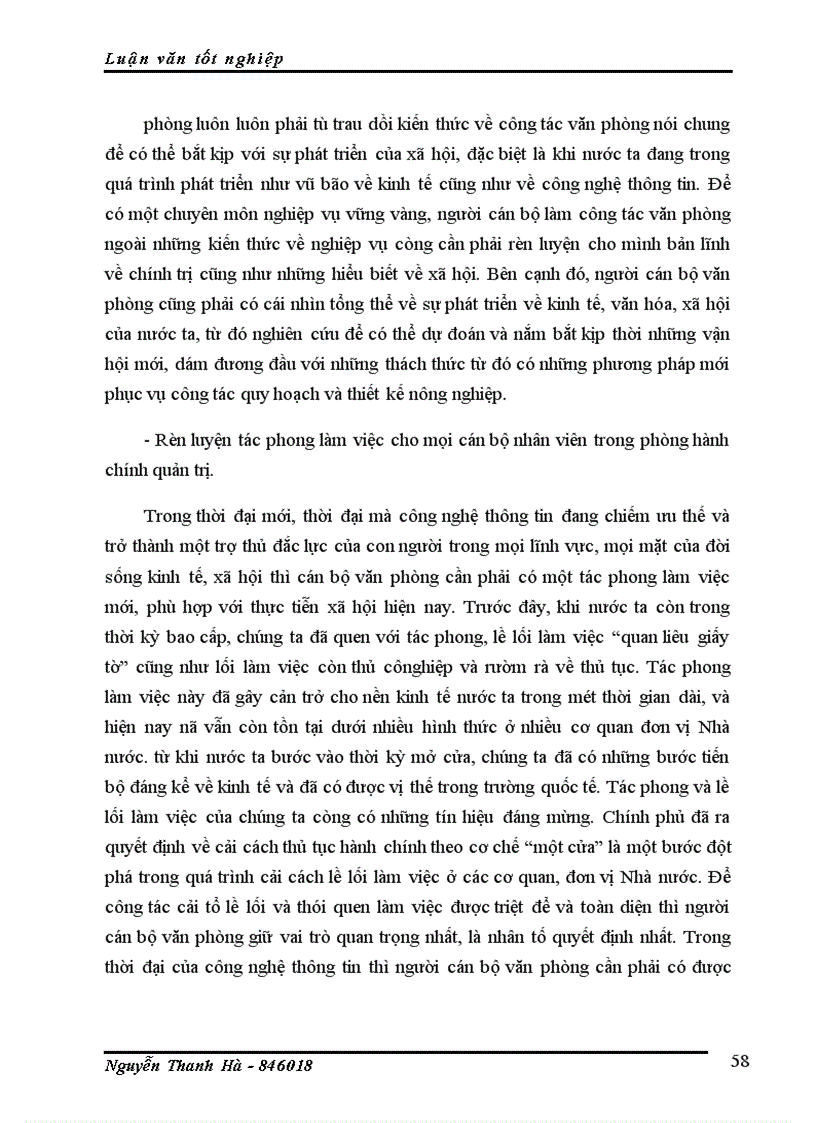 image for page Ứng dụng công nghệ thông tin trong công tác văn phòng của Viện quy hoạch và thiết kế nông nghiệp