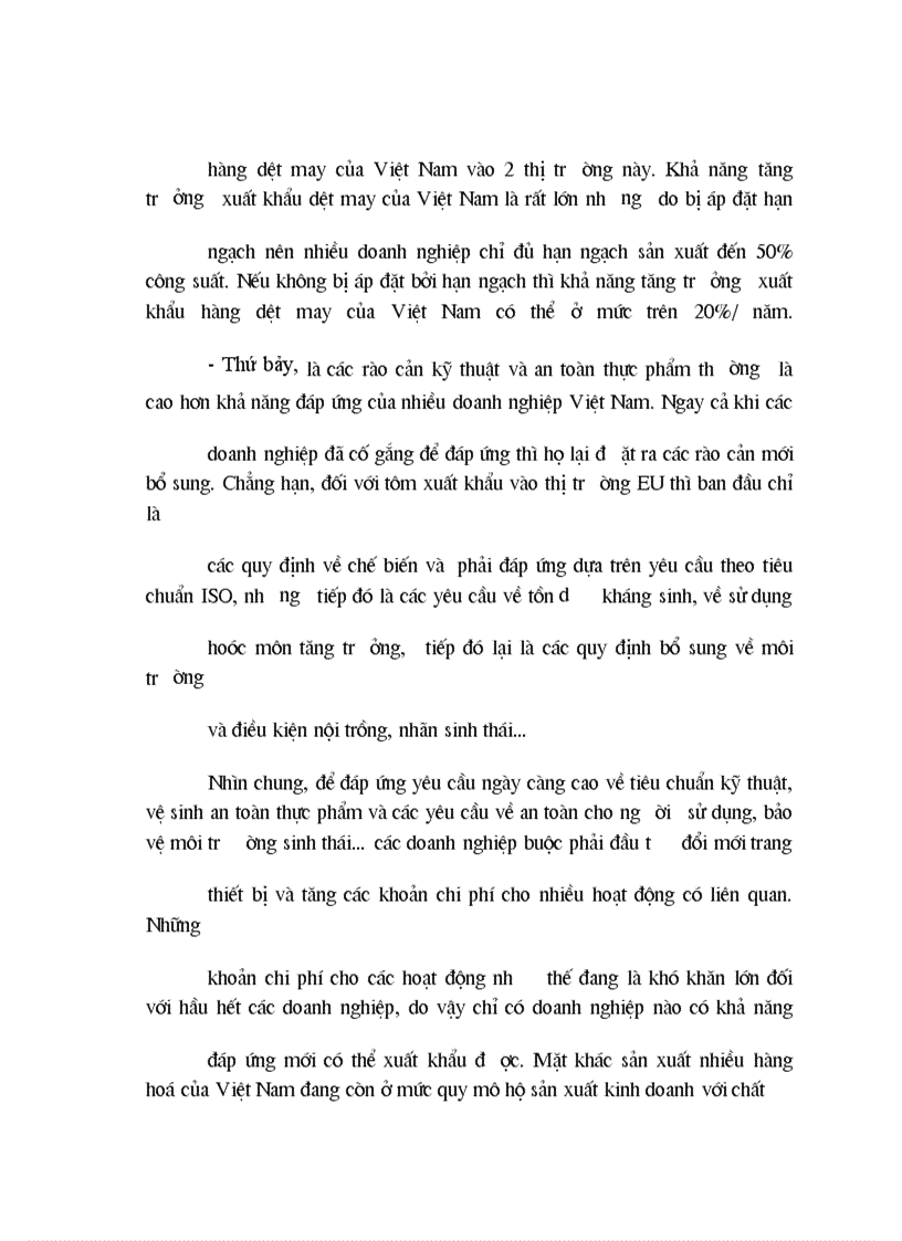 image for page Lí luận vế rào cản phi thuế quan trong chính sách thương mại quốc tế