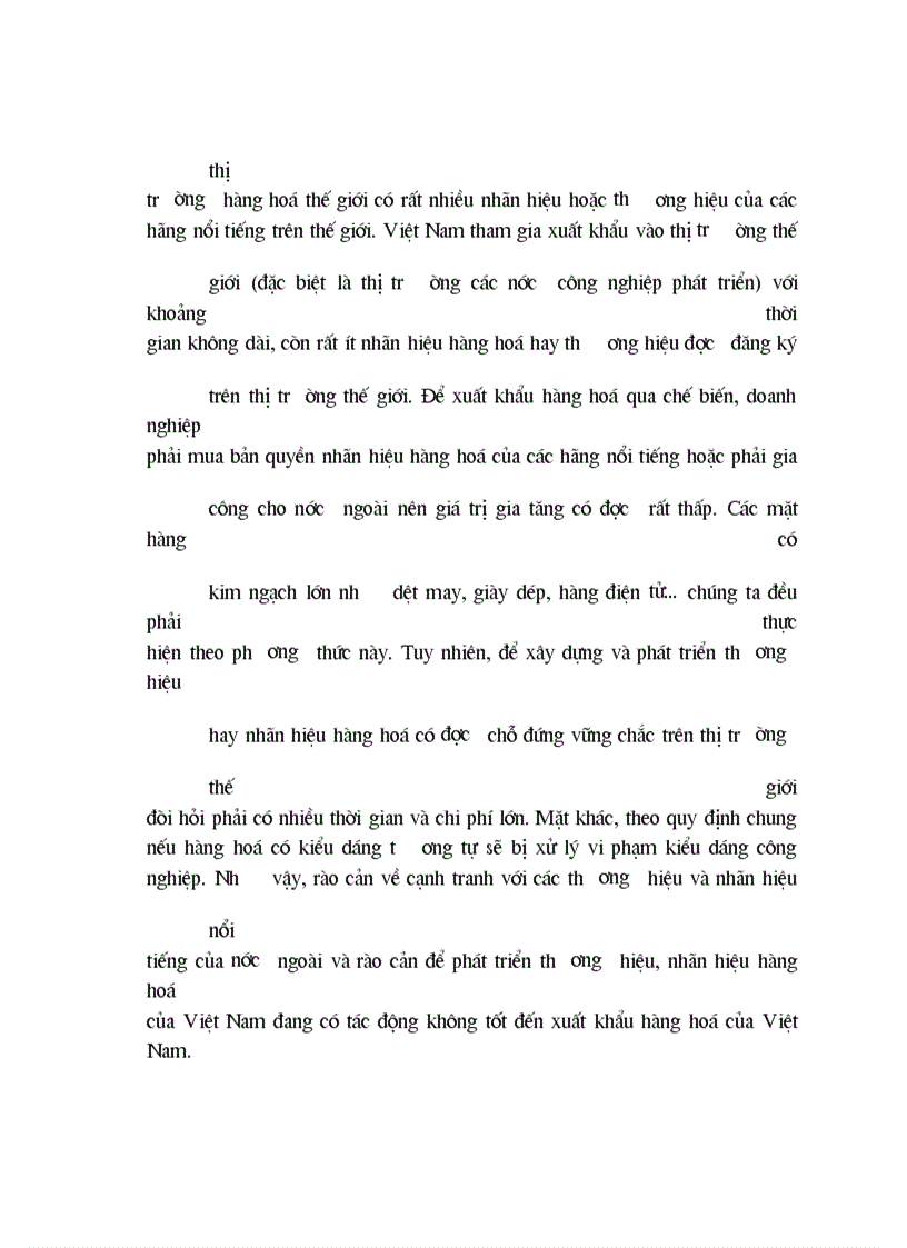 image for page Lí luận vế rào cản phi thuế quan trong chính sách thương mại quốc tế