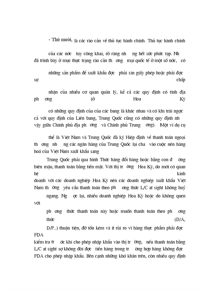 image for page Lí luận vế rào cản phi thuế quan trong chính sách thương mại quốc tế