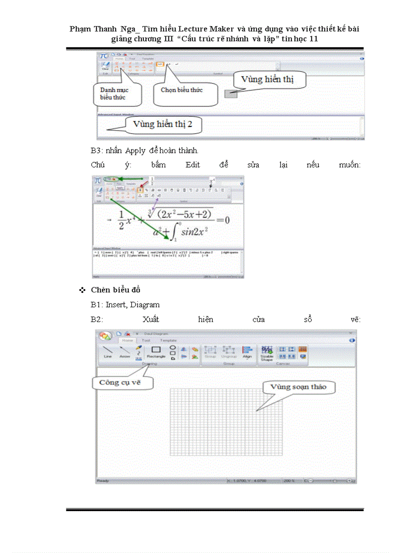 image for page Tìm hiểu lecture maker và ứng dụng vào việc thiết kế bài giảng chương iii “cấu trúc rẽ nhánh và lặp” tin học 11 trường thpt