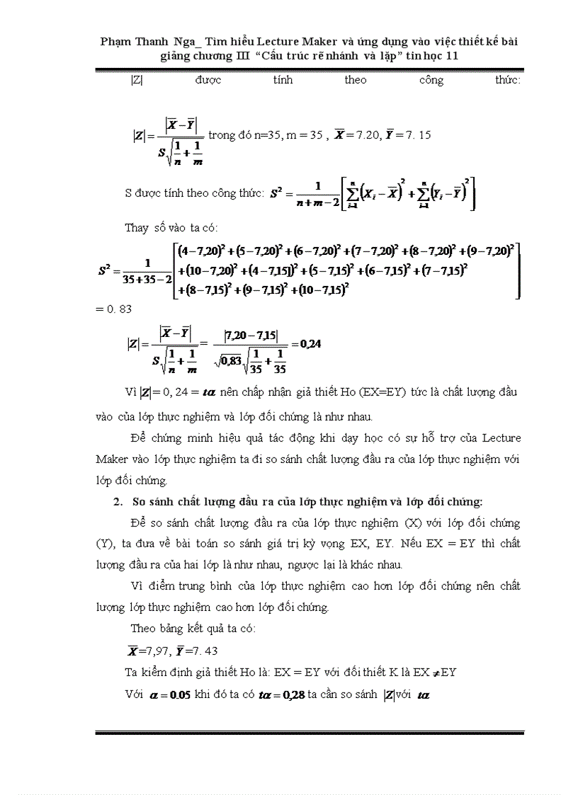 image for page Tìm hiểu lecture maker và ứng dụng vào việc thiết kế bài giảng chương iii “cấu trúc rẽ nhánh và lặp” tin học 11 trường thpt