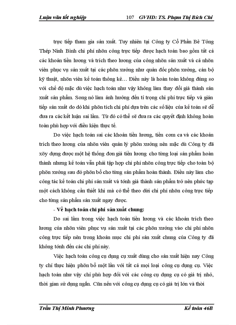 image for page Hoàn thiện hạch toán chi phí sản xuất và tính giá thành sản phẩm tại Công ty Cổ Phần Bê Tông Thép Ninh Bình