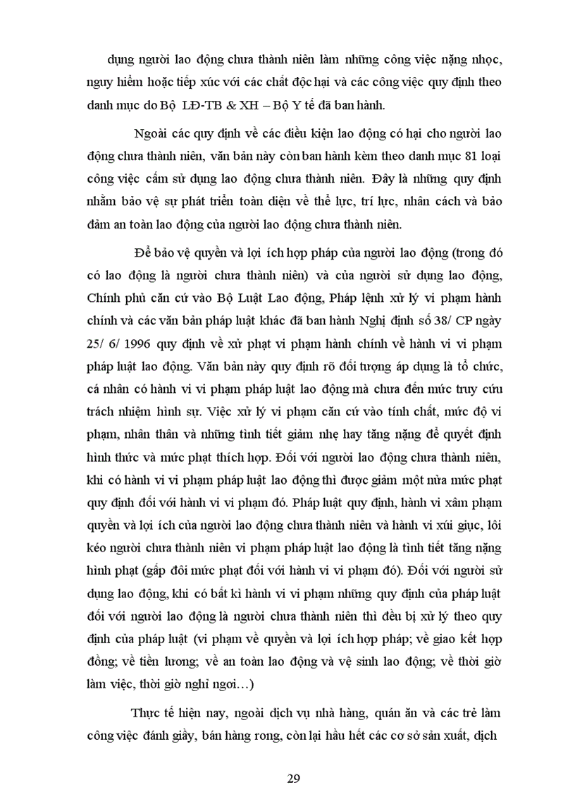 image for page Thực trạng lao động trẻ em ở địa bàn phường nghĩa tân - quận cầu giấy – hà nội