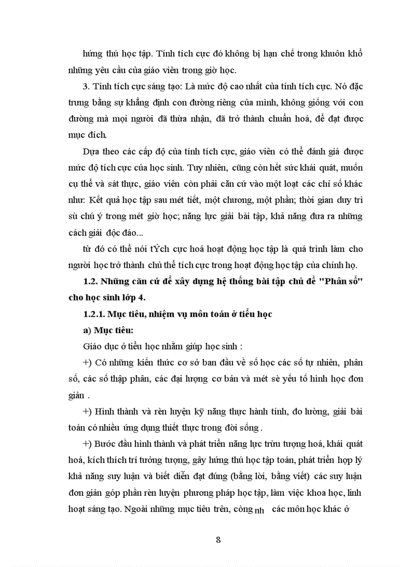 image for page Xây dựng và sử dụng hệ thống bài tập chủ đề: Phân sốcho học sinh lớp 4 , theo hướng tích cực hoá hoạt động học tập của học sinh