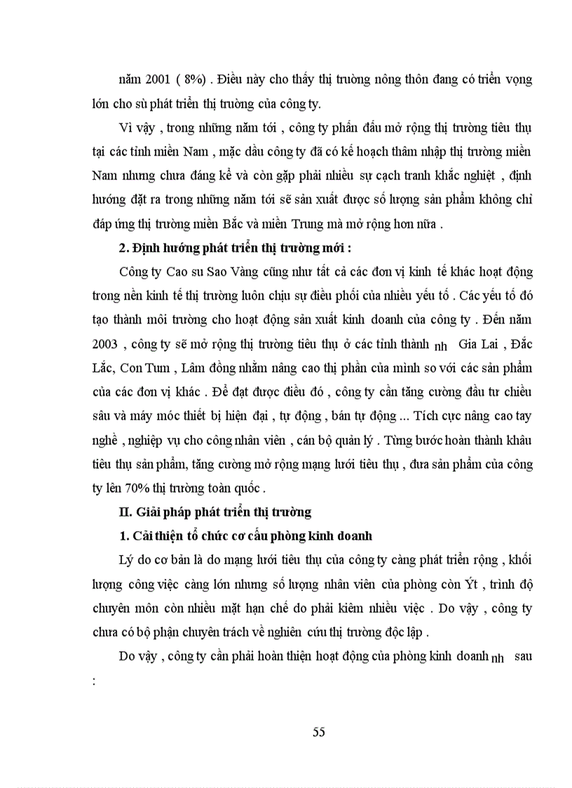 image for page Báo cáo thực tập tại Công ty Cao su Sao Vàng