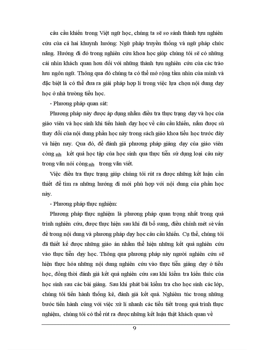 image for page Câu cầu khiến và tổ chức dạy học câu cầu khiến ở tiểu học