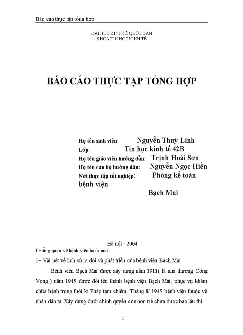 image for page Những điểm nổi bật của bệnh viện Bạch Mai