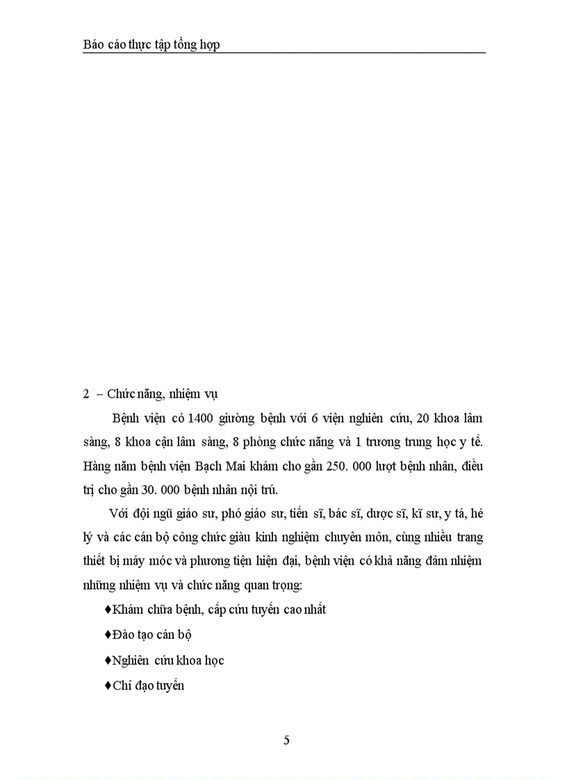 image for page Những điểm nổi bật của bệnh viện Bạch Mai