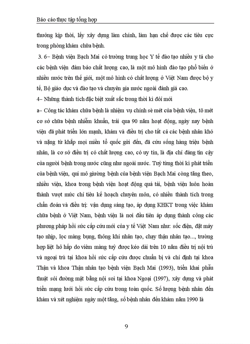 image for page Những điểm nổi bật của bệnh viện Bạch Mai