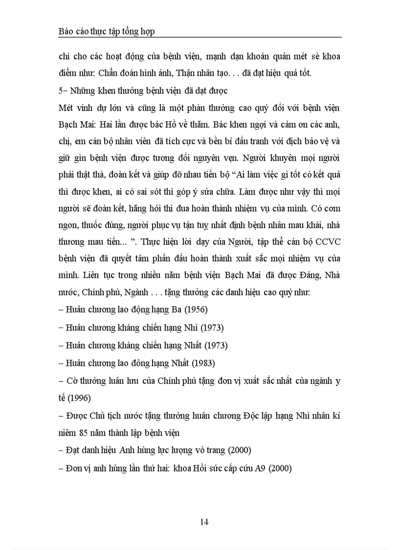 image for page Những điểm nổi bật của bệnh viện Bạch Mai