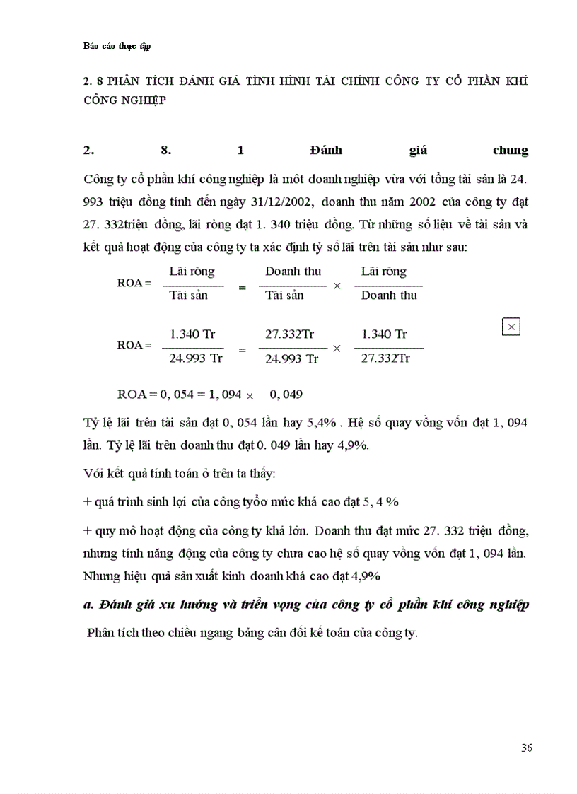 image for page Giới thiệu và đánh giá thực trạng công ty cổ phần khí công nghiệp
